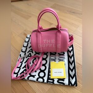 Marc Jacobs Pink Duffle Bag